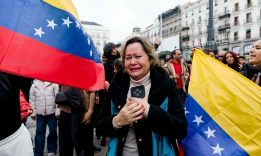 venezolanos de todo el mundo celebran la captura de maduro