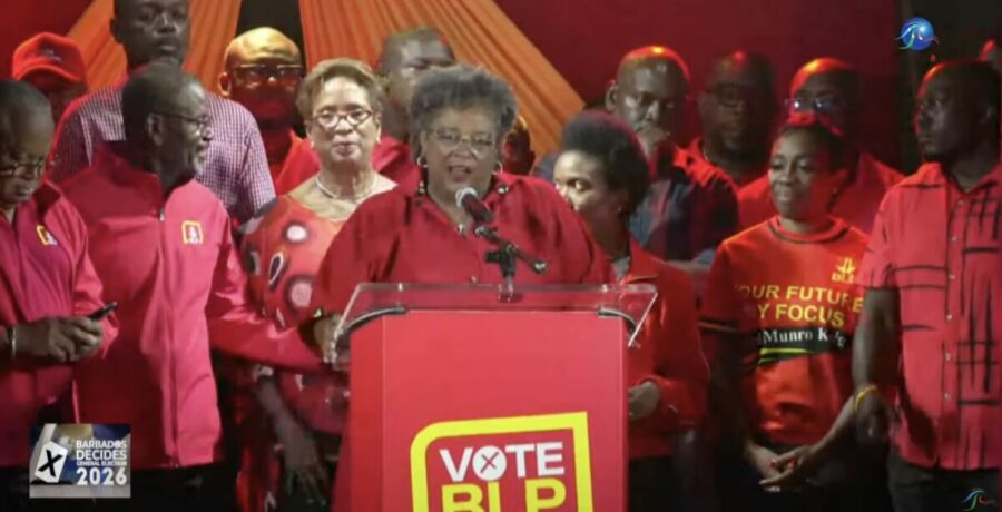 barbados el partido laborista de mia amor mottley arrasa en las generales