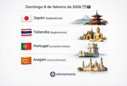 8f domingo electoral japon tailandia portugal y aragon