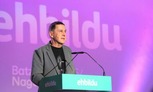 otegi no cree factible la propuesta de rufian y reitera la oferta de lista conjunta a las generales al pnv