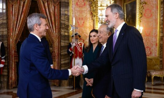 rueda remarca el afecto de galicia con portugal y la voluntad de mantener una relacion muy estrecha con el pais