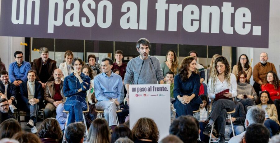 mas madrid iu comuns y sumar reivindican su alianza como el proyecto ganador y la casa comun de la izquierda