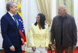 delcy rodriguez reafirma su compromiso con la estabilidad tras su encuentro con zapatero en caracas