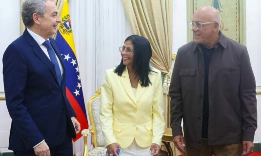 delcy rodriguez reafirma su compromiso con la estabilidad tras su encuentro con zapatero en caracas