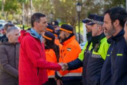 el presidente alerta de nuevos dias duros por la borrasca y llama a la calma y prudencia