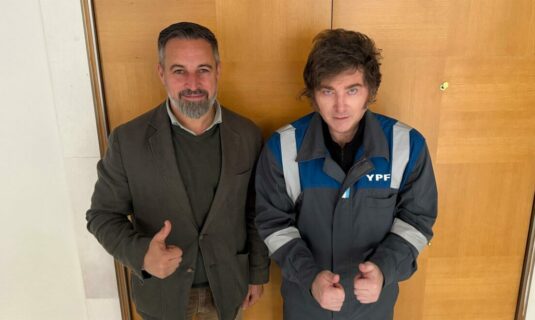 abascal se reune en madrid con el presidente argentino javier milei