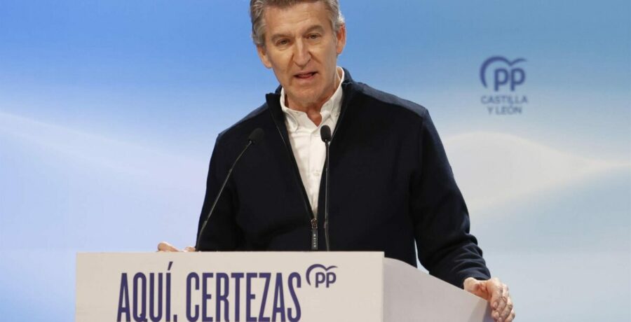 feijoo rechaza lecciones de patriotismo de abascal me daria verguenza votar con psoe y podemos en extremadura