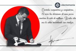 sanchez envia una carta a la militancia con un mensaje contra la guerra y apelaciones al legado del psoe