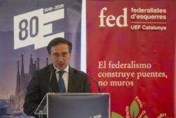 albares afirma que la ue no debe resignarse a una realpolitik mal entendida y pide integracion