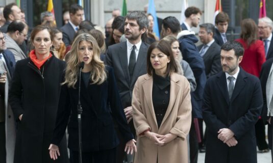 ministros de sumar cargan contra las mentiras de aznar en el aniversario del 11m y apelan al no a la guerra