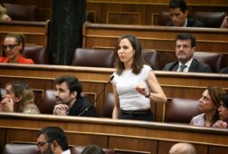ione belarra emplaza a sanchez en el congreso a aclarar como va a convertir en realidad su no a la guerra