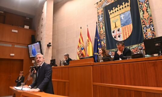 jorge azcon investido presidente del gobierno de aragon de la xii legislatura