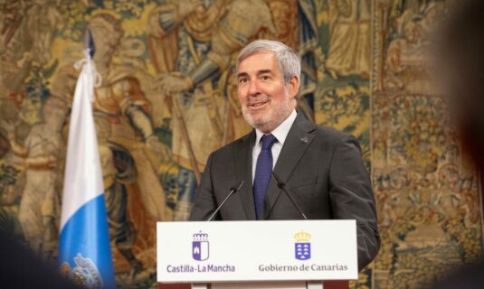 clavijo dice que canarias no puede quedarse parada ante un gobierno de espana que no funciona