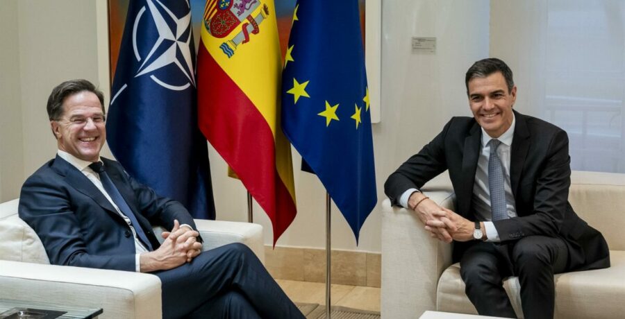 sanchez defiende ante la otan que espana es un aliado con principios que cumple con la inversion en defensa