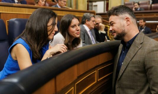 rufian e irene montero protagonizan este jueves su acto en medio de movimientos de reconfiguracion de la izquierda