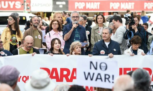 parar la guerra pide una solucion dialogada al conflicto de oriente proximo y el fin del genocidio en gaza