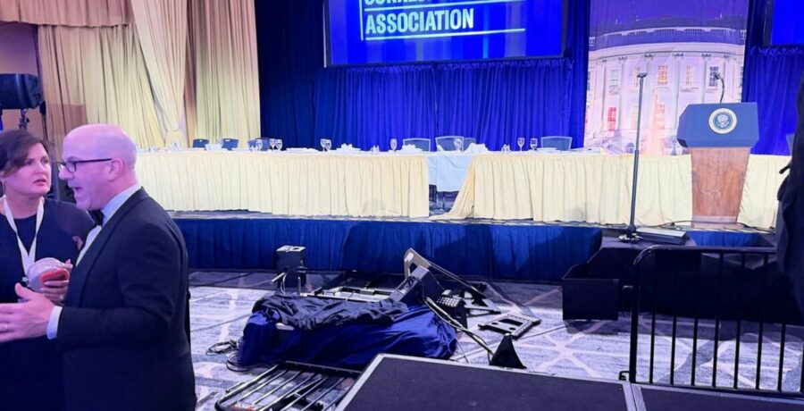 eeuu trump evacuado de la cena de corresponsales tras un tiroteo