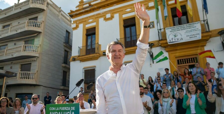 feijoo pide a votantes socialistas respaldar a moreno para forzar un cambio en el psoe