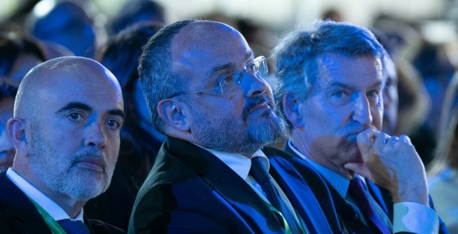 feijoo se vuelca en cataluna y euskadi para reforzar su partido y aprovechar los recelos que genera el viacrucis de sanchez