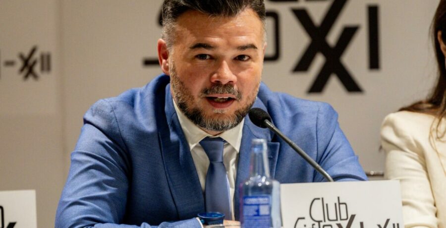 rufian asegura que esta dispuesto a presentarse a las generales liderando un nuevo espacio de izquierdas