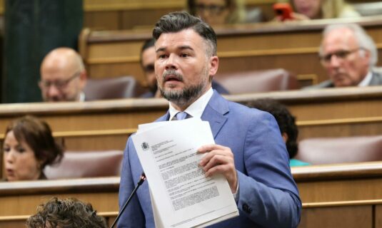 gabriel rufian rechaza apoyar una mocion de censura tras la imputacion de zapatero lo que viene es infinitamente peor