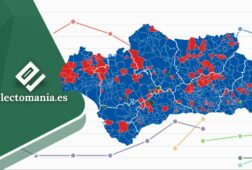 elecciones andaluzas en graficos mapas de voto y resultados