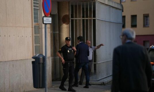 el hermano de pedro sanchez llega a la audiencia de badajoz