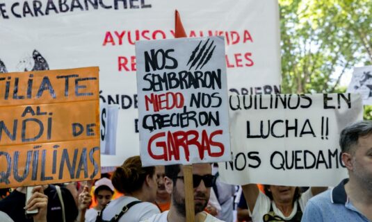unas 23 000 personas recorren madrid en defensa de una vivienda digna y frente a los ataques del rentismo