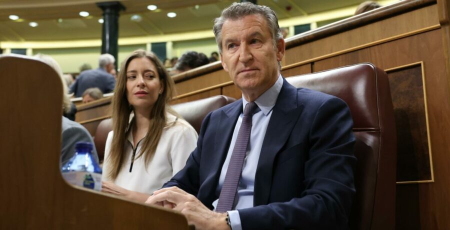 feijoo pide a sanchez dimitir y no estirar esta basura y el presidente rechaza lecciones del pp tras su corrupcion