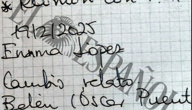 el espanol revela una nota de leire sobre una reunion con ps en 2025 moncloa niega encuentros