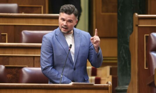 rufian espeta a sanchez usted sabia lo de abalos tiene usted pecado menos caritas y no me cuente milongas