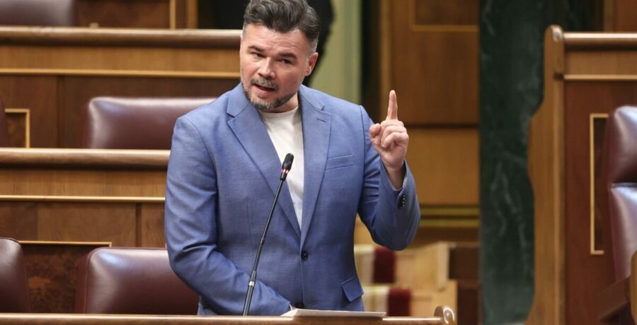 rufian espeta a sanchez usted sabia lo de abalos tiene usted pecado menos caritas y no me cuente milongas