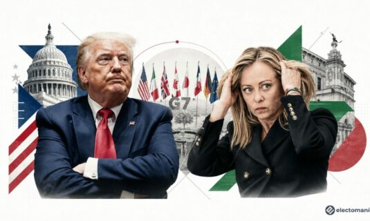 trump abre una crisis con meloni tras afirmar que se fotografio con ella por pena en el g7