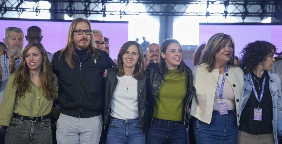 podemos defendera rearmar la izquierda desde la protesta en la calle contra pp y psoe en su fiesta de la primavera
