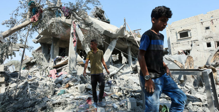 al menos tres palestinos muertos entre ellos dos ninos en nuevos ataques de israel contra gaza
