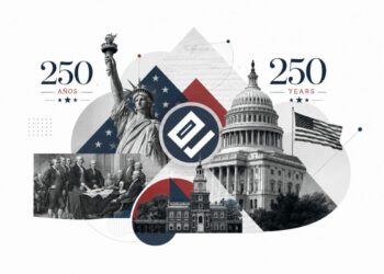 Estados Unidos cumple hoy 250 años como estado independiente