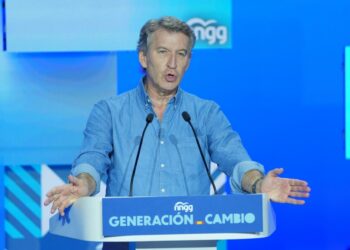 Feijóo: “estoy aquí para dar debates valientes”