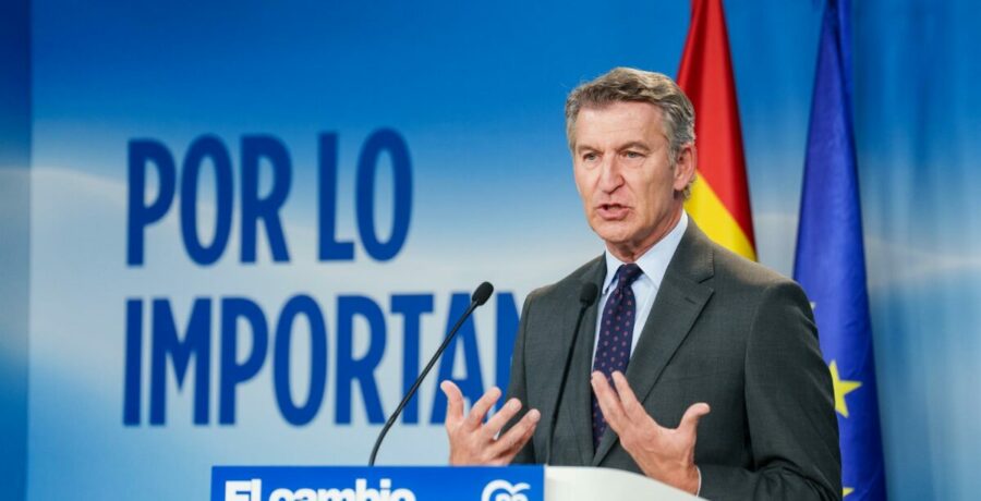 feijoo hara balance del curso politico este miercoles y activara la cuenta atras para pedro sanchez