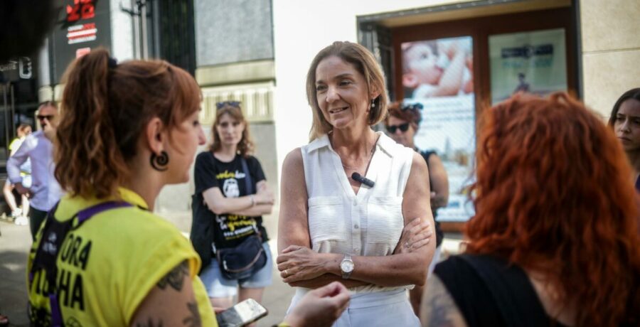 madrid maroto se reivindica como la opcion con raices y enma lopez agradece la ilusion de la militancia