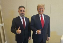 abascal achaca las amenazas de trump a que sanchez esta destruyendo la credibilidad de espana es dramatico