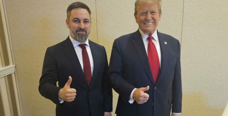 abascal achaca las amenazas de trump a que sanchez esta destruyendo la credibilidad de espana es dramatico