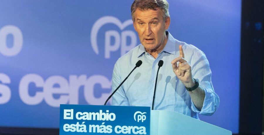 feijoo viaja este martes a euskadi para verse con empresarios vascos e intentar captar voto de centroderecha en espacio del pnv