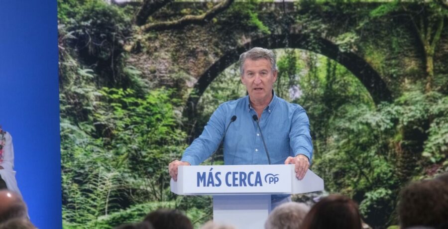 feijoo me tengo que entender con abascal porque la unica solucion que tenemos es llegar a un acuerdo con vox