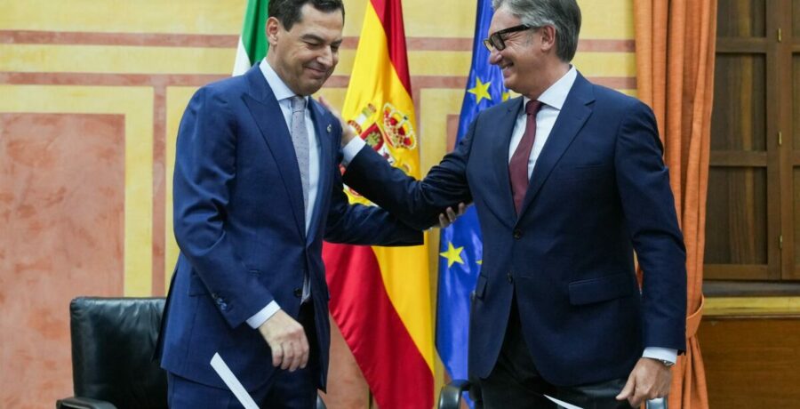 gavira recuerda que vox ya hizo presidente a moreno en 2019 en aquel momento no se le veia tan serio