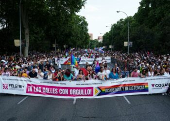 Izquierda y derecha cruzan acusaciones en el Orgullo por los derechos LGTBIQ+ y la Ley Trans