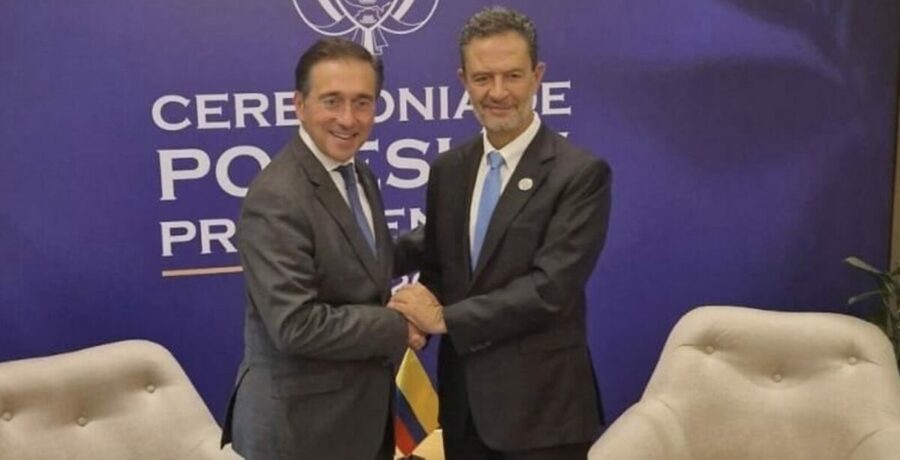 albares mantiene reuniones bilaterales con homologos latinoamericanos para impulsar la cumbre de madrid