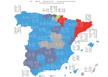 Encuesta SigmaDos: PP y Vox dominan el mapa de reparto de escaños