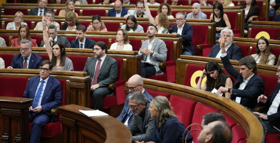 el psc reivindica la estabilidad del govern al coincidir en el 84 de iniciativas con erc y comuns
