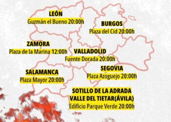 ‘Nuestra tierra vuelve a arder’ se moviliza este viernes en Castilla y León por “un cambio radical en gestión forestal”
