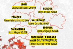 nuestra tierra vuelve a arder se moviliza este viernes en castilla y leon por un cambio radical en gestion forestal